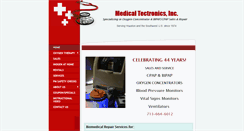 Desktop Screenshot of medicaltectronics.net